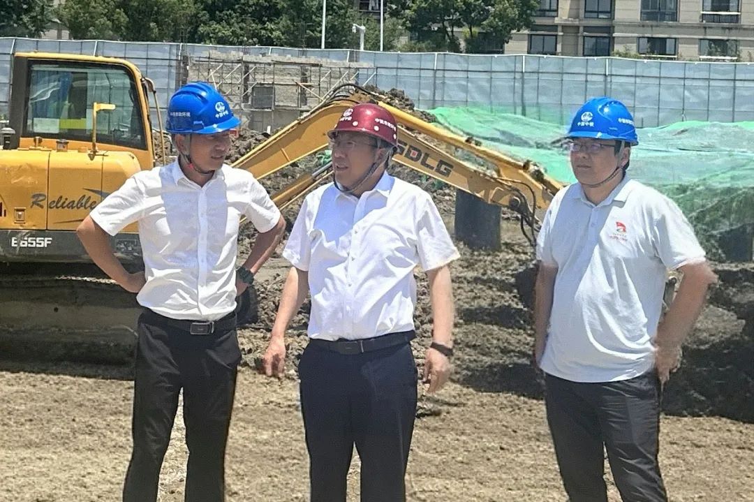 公司黨委書記、董事長李明華到蘇州清樹灣項目檢查指導工作.jpg